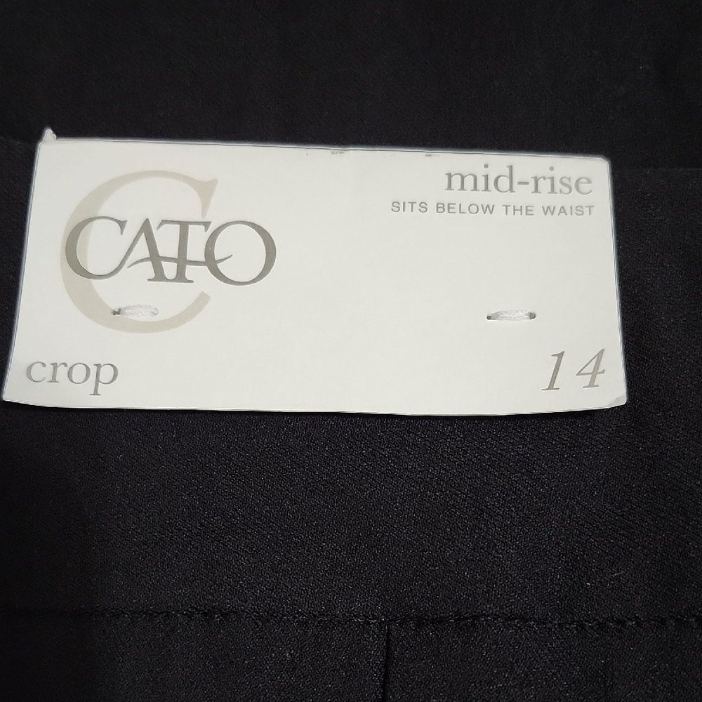 Cato Black Capris - Picture 5 of 8
